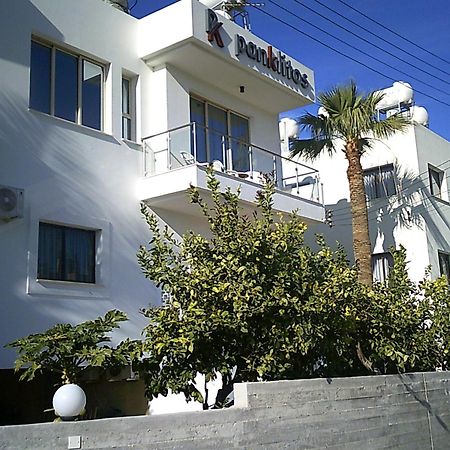 Panklitos Tourist Apartments Paphos Eksteriør billede
